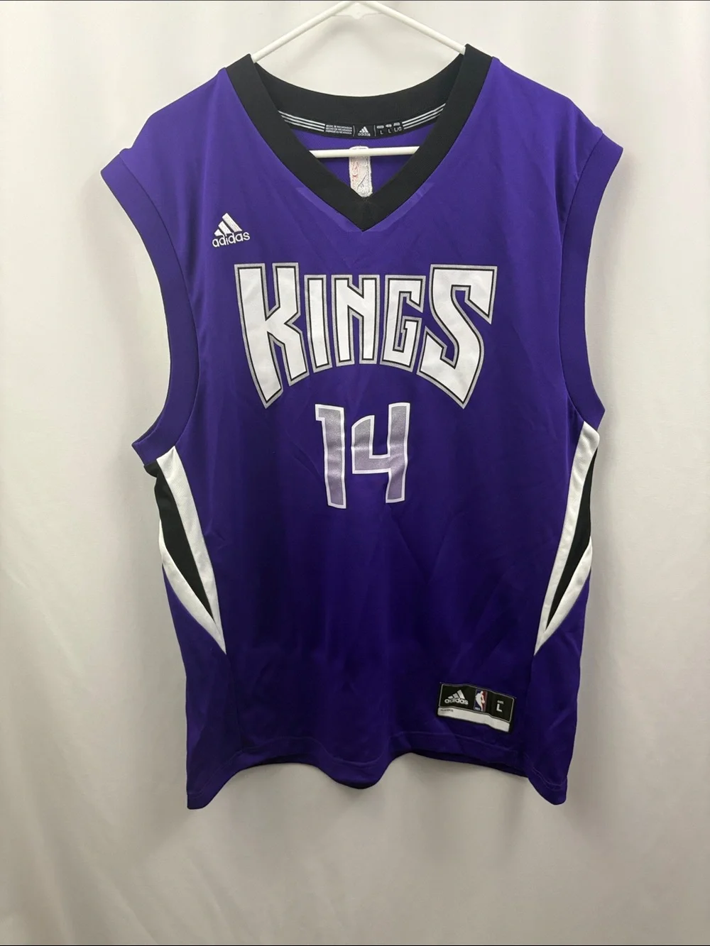 Sacramento Kings Adidas NBA Mens Basketball Jersey Size Large